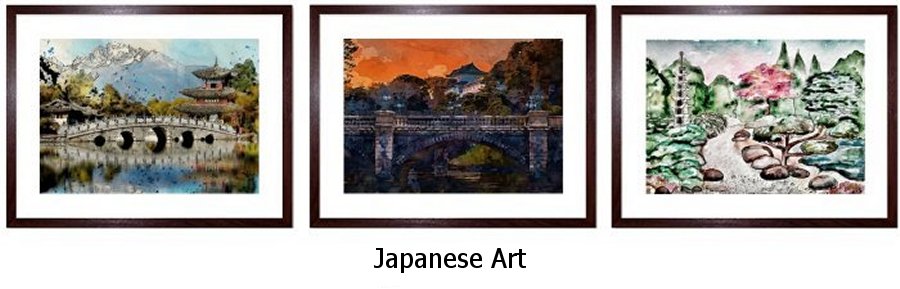 Japanese Art Framed Prints